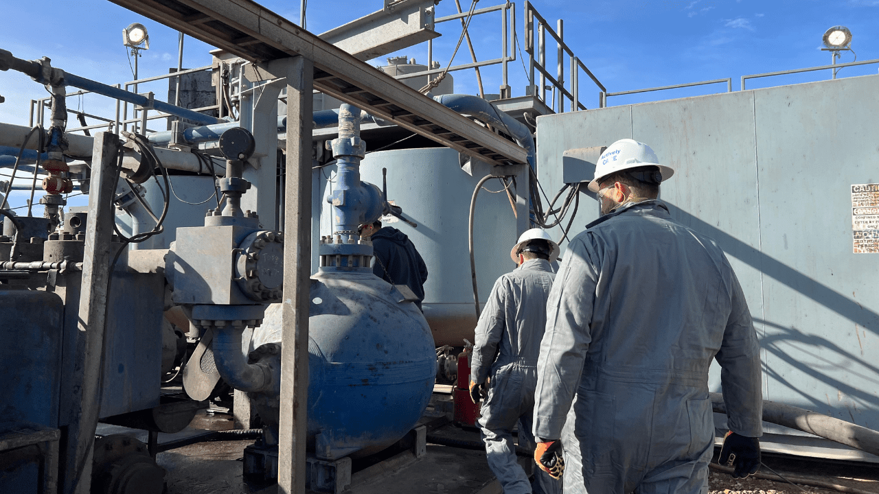 Men Working on Rig 1